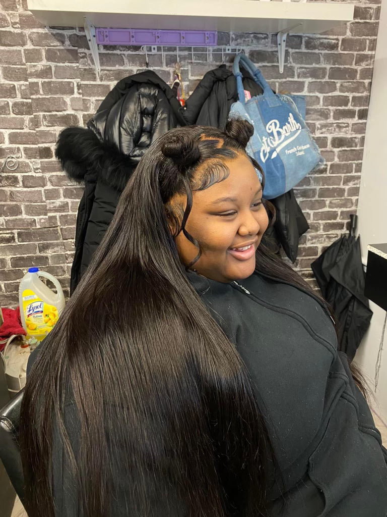 SILKY STRAIGHT 13x4 FRONTAL WIG