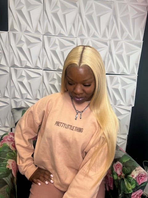 613 SILKY STRAIGHT 13x6 FRONTAL WIG